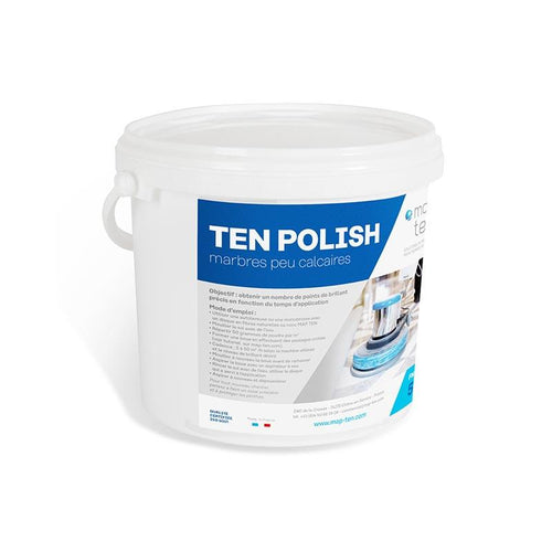Poudre à polir TEN POLISH (G10 Marbre Préparation) - 5kg