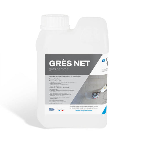 GRÈS NET pour le nettoyage quotidien du grès cérame - 1L